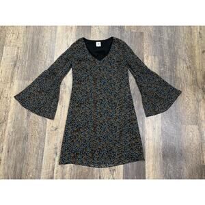 Cabi Floral Bell Sleeve Tunic/Dress Size XXS